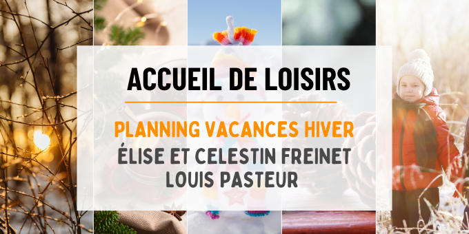 Programmes Accueil de loisirs – Hiver 2025